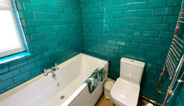 Bathroom of shared house in Weston Super Mare