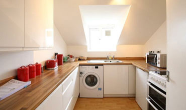 Kitchen in 1 bed flat in Cheddar to let 